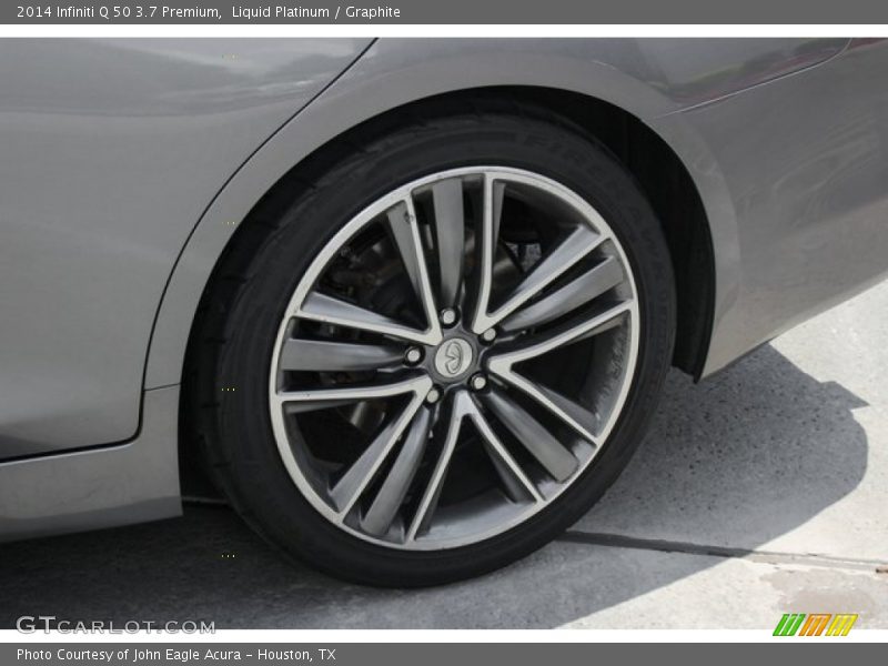 Liquid Platinum / Graphite 2014 Infiniti Q 50 3.7 Premium