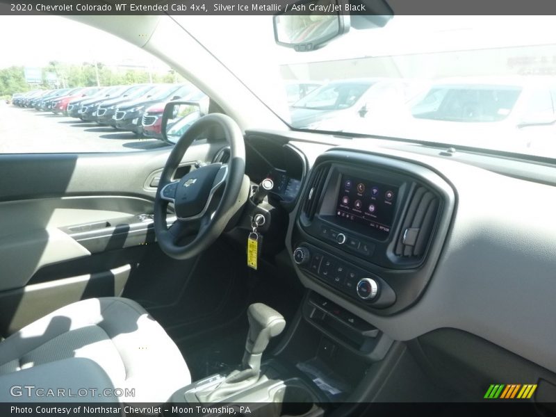 Silver Ice Metallic / Ash Gray/Jet Black 2020 Chevrolet Colorado WT Extended Cab 4x4