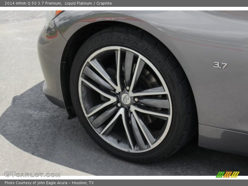 Liquid Platinum / Graphite 2014 Infiniti Q 50 3.7 Premium