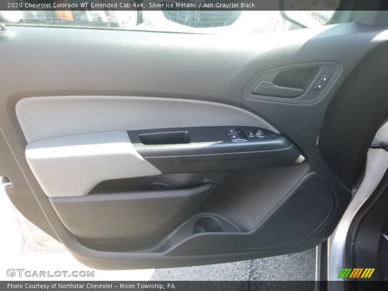 Silver Ice Metallic / Ash Gray/Jet Black 2020 Chevrolet Colorado WT Extended Cab 4x4