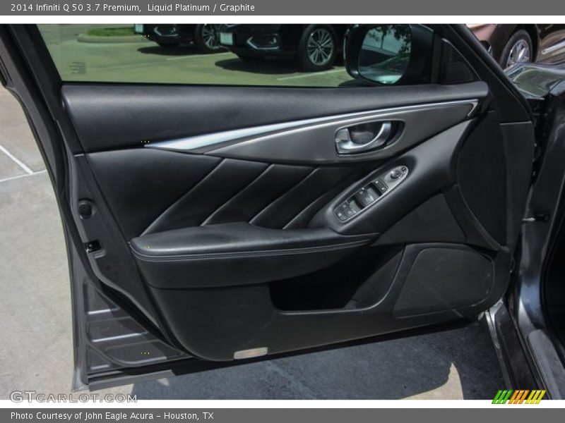 Liquid Platinum / Graphite 2014 Infiniti Q 50 3.7 Premium