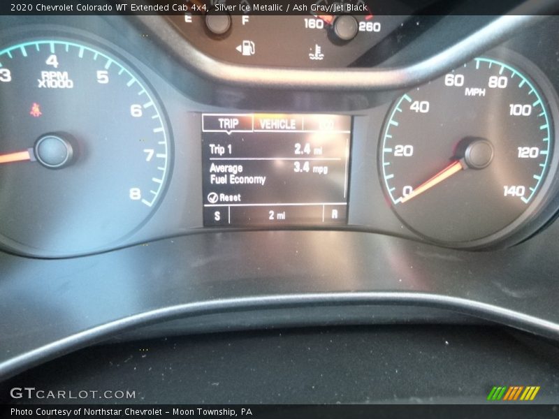  2020 Colorado WT Extended Cab 4x4 WT Extended Cab 4x4 Gauges