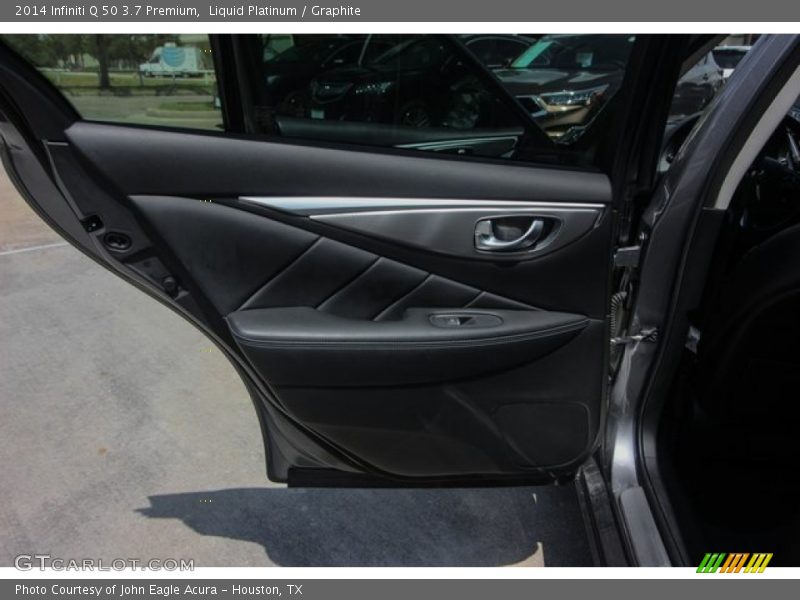 Liquid Platinum / Graphite 2014 Infiniti Q 50 3.7 Premium