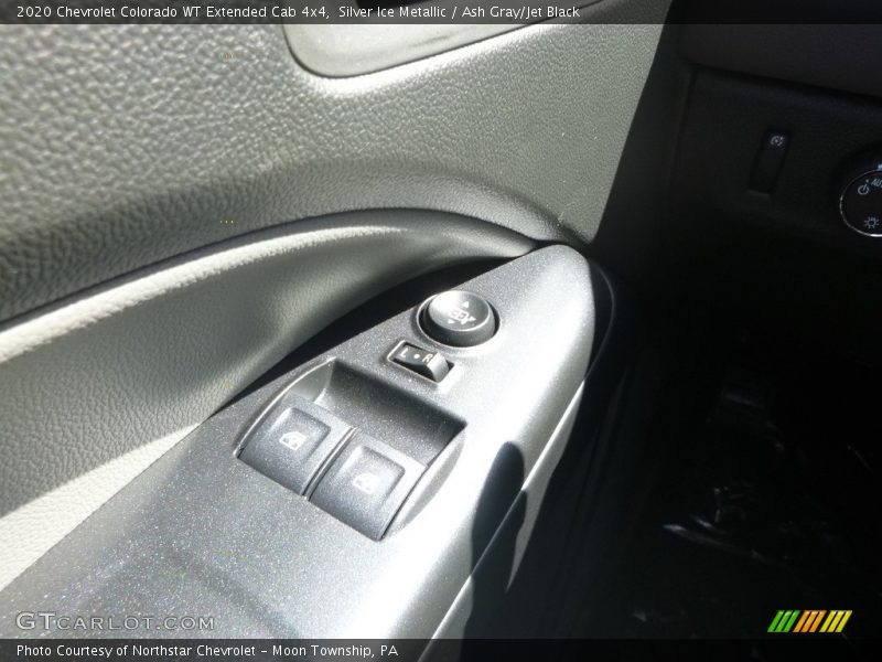 Silver Ice Metallic / Ash Gray/Jet Black 2020 Chevrolet Colorado WT Extended Cab 4x4