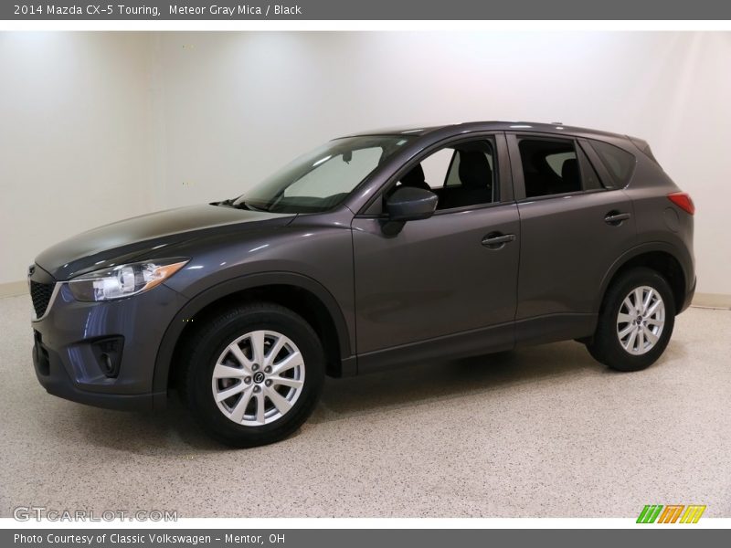 Meteor Gray Mica / Black 2014 Mazda CX-5 Touring
