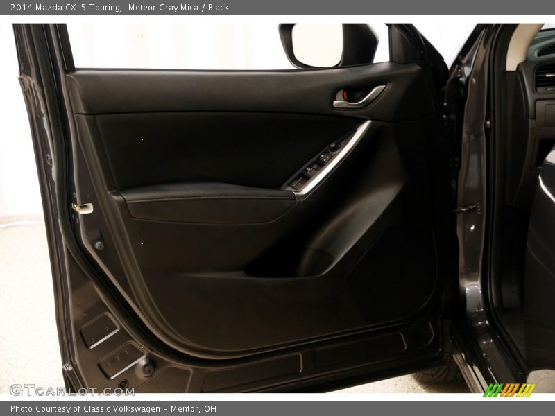 Meteor Gray Mica / Black 2014 Mazda CX-5 Touring
