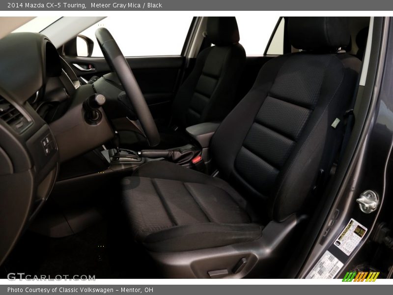 Meteor Gray Mica / Black 2014 Mazda CX-5 Touring