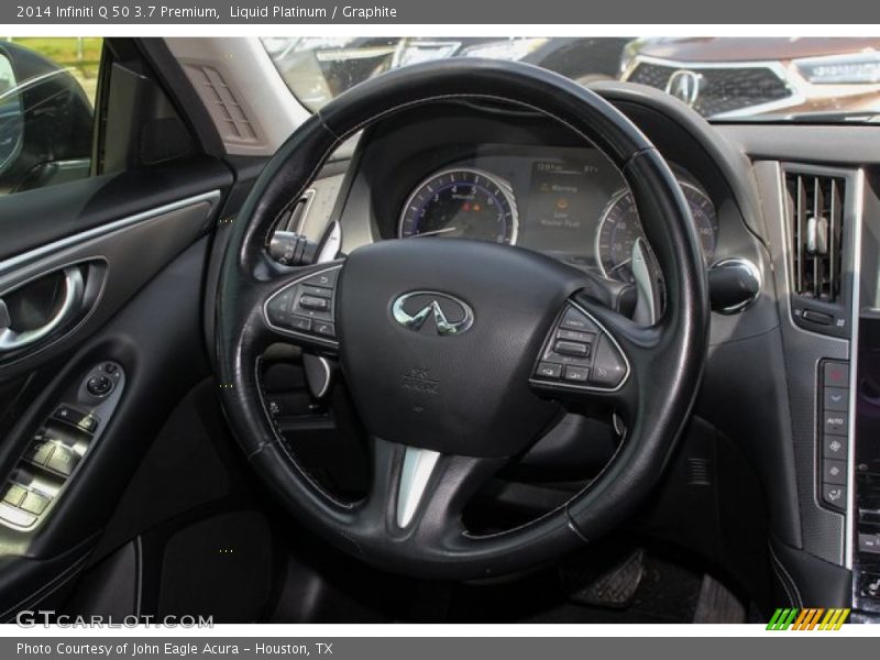 Liquid Platinum / Graphite 2014 Infiniti Q 50 3.7 Premium