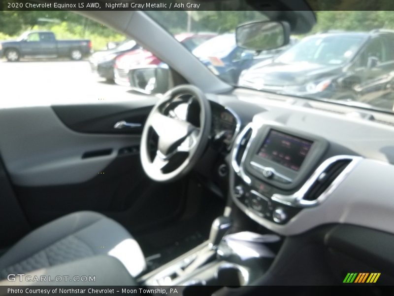 Nightfall Gray Metallic / Ash Gray 2020 Chevrolet Equinox LS AWD