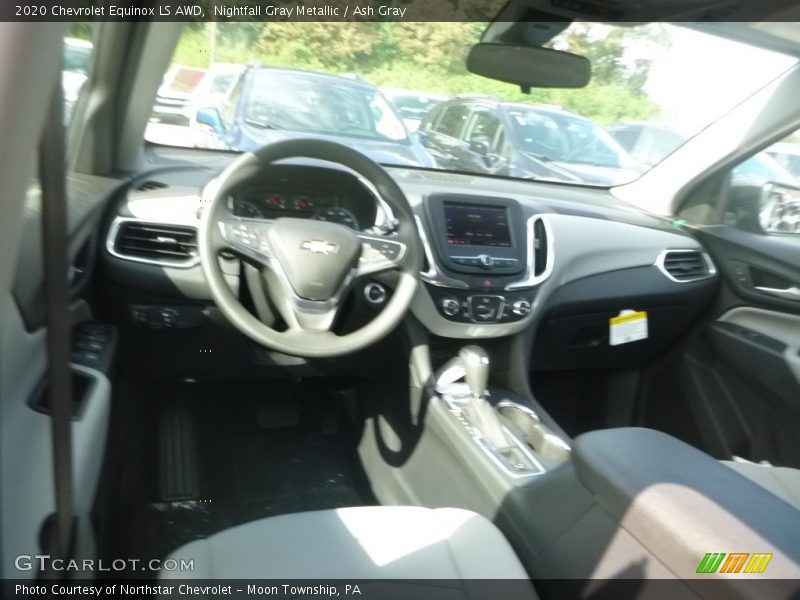 Nightfall Gray Metallic / Ash Gray 2020 Chevrolet Equinox LS AWD
