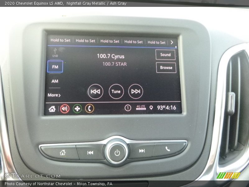 Nightfall Gray Metallic / Ash Gray 2020 Chevrolet Equinox LS AWD