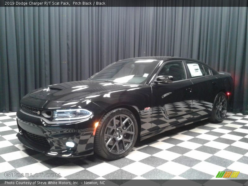 Pitch Black / Black 2019 Dodge Charger R/T Scat Pack