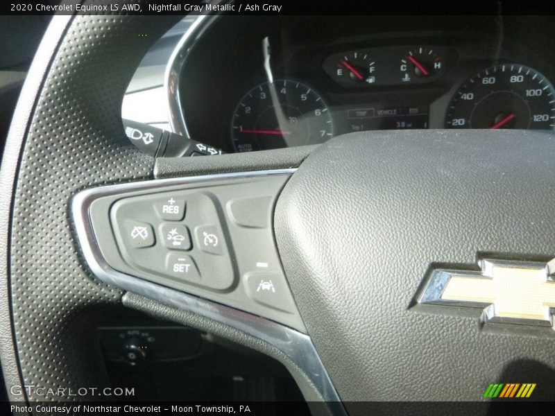 Nightfall Gray Metallic / Ash Gray 2020 Chevrolet Equinox LS AWD