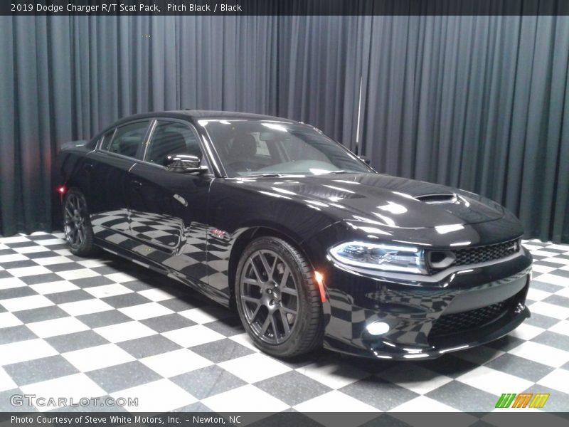 Pitch Black / Black 2019 Dodge Charger R/T Scat Pack