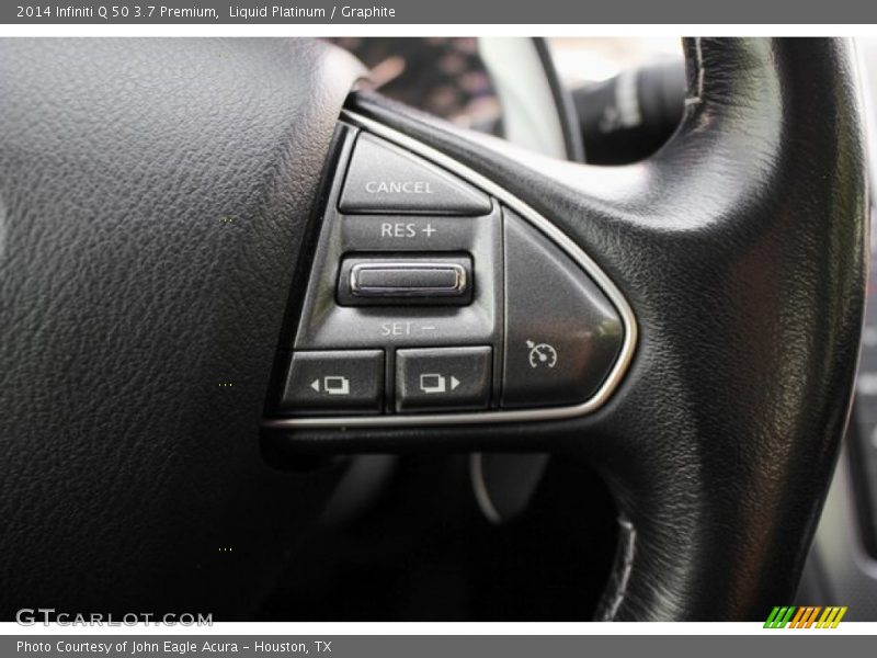 Liquid Platinum / Graphite 2014 Infiniti Q 50 3.7 Premium