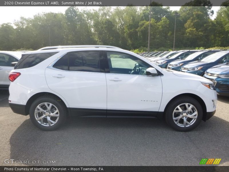 Summit White / Jet Black 2020 Chevrolet Equinox LT AWD