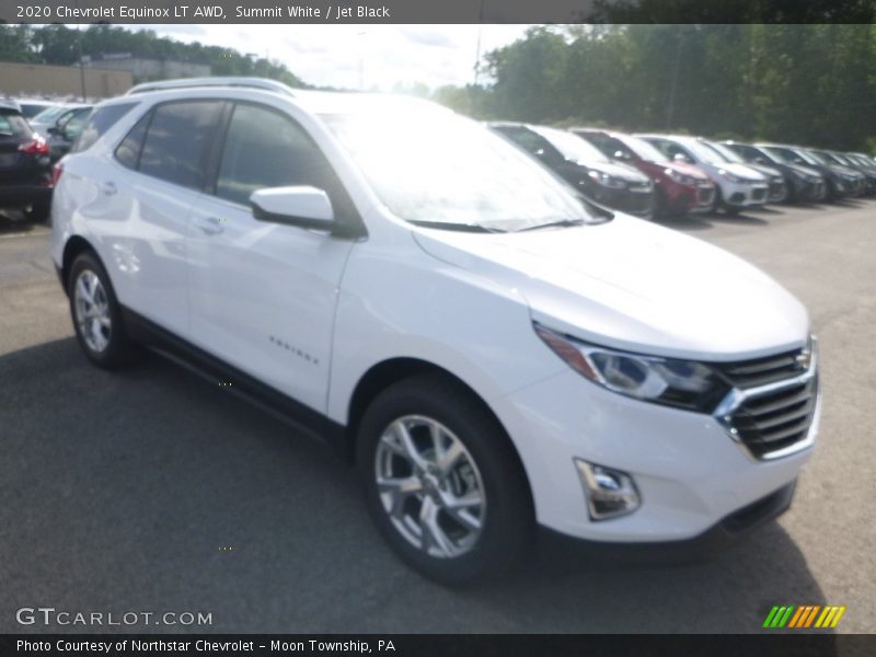 Summit White / Jet Black 2020 Chevrolet Equinox LT AWD