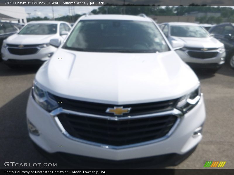Summit White / Jet Black 2020 Chevrolet Equinox LT AWD
