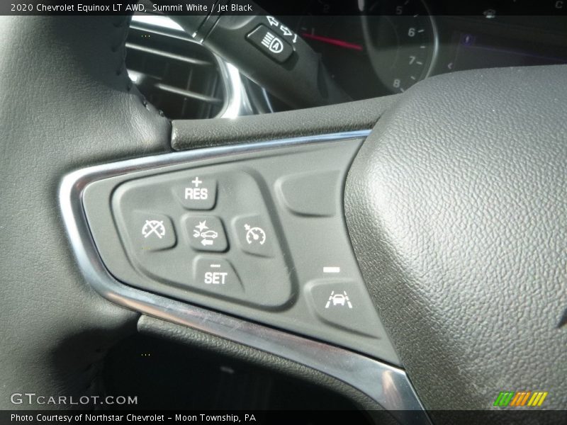 Summit White / Jet Black 2020 Chevrolet Equinox LT AWD