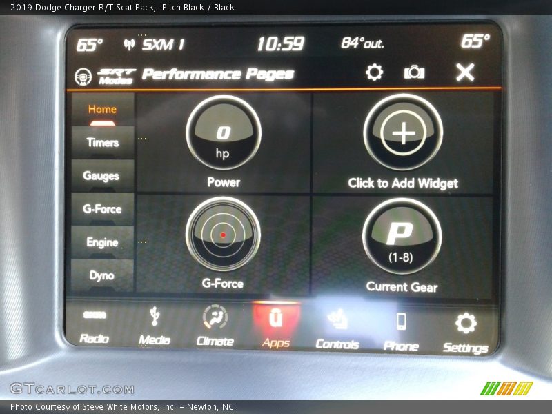 Pitch Black / Black 2019 Dodge Charger R/T Scat Pack