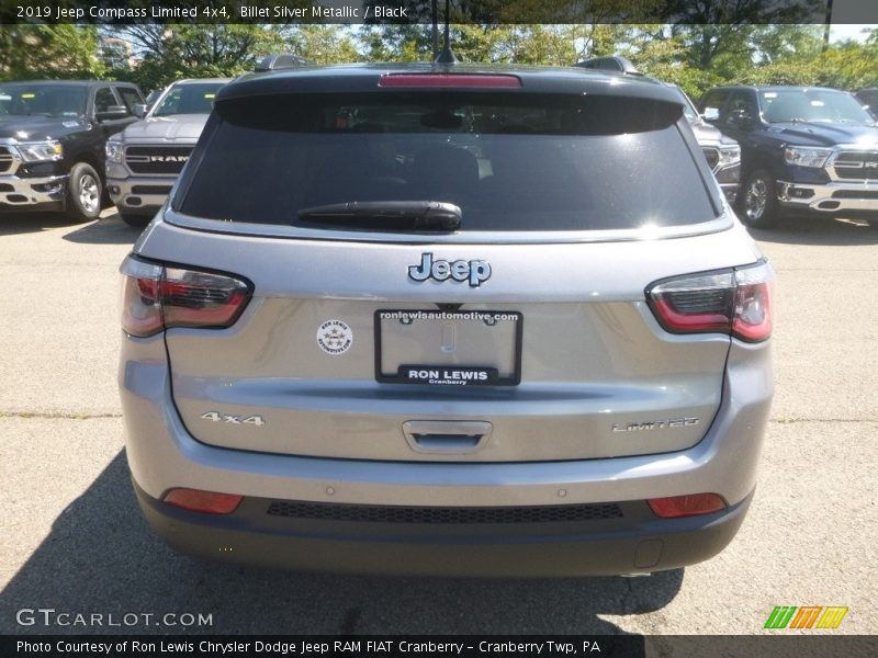 Billet Silver Metallic / Black 2019 Jeep Compass Limited 4x4