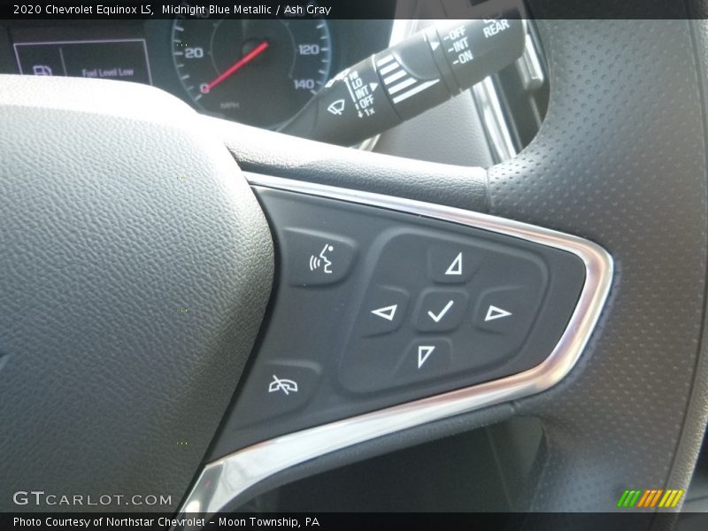 Midnight Blue Metallic / Ash Gray 2020 Chevrolet Equinox LS