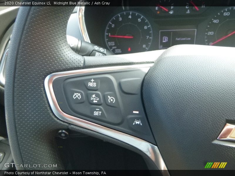 Midnight Blue Metallic / Ash Gray 2020 Chevrolet Equinox LS