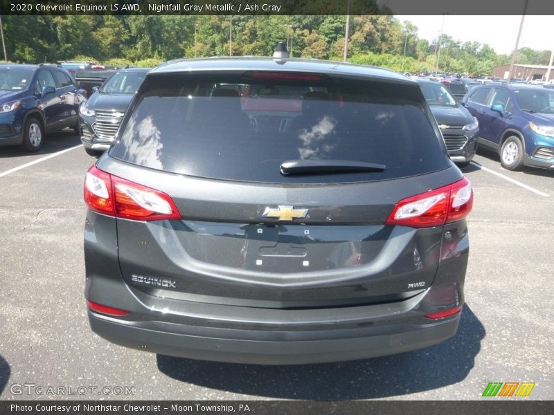 Nightfall Gray Metallic / Ash Gray 2020 Chevrolet Equinox LS AWD