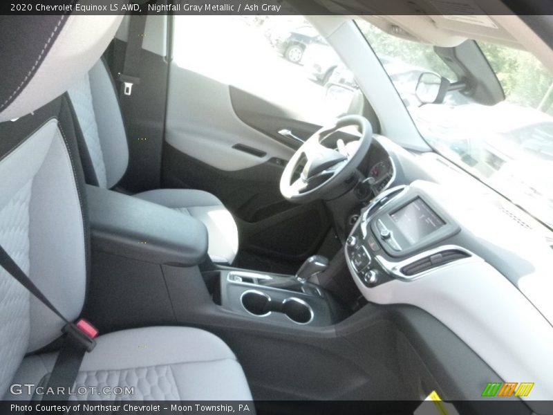 Nightfall Gray Metallic / Ash Gray 2020 Chevrolet Equinox LS AWD