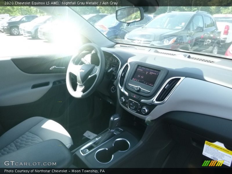 Nightfall Gray Metallic / Ash Gray 2020 Chevrolet Equinox LS AWD