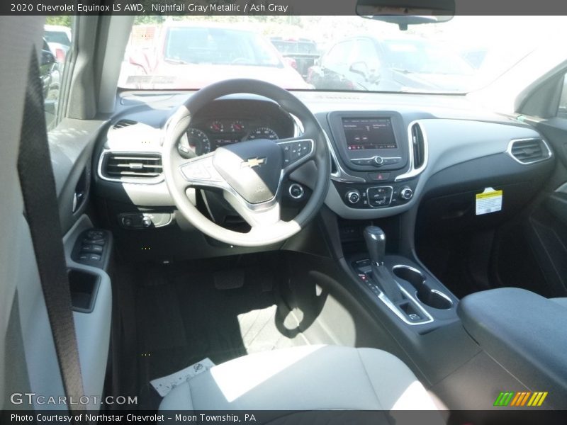 Nightfall Gray Metallic / Ash Gray 2020 Chevrolet Equinox LS AWD