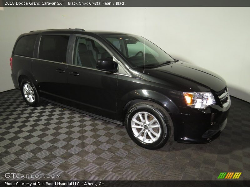 Black Onyx Crystal Pearl / Black 2018 Dodge Grand Caravan SXT