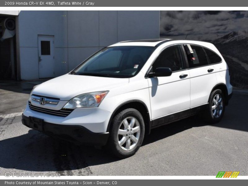 Taffeta White / Gray 2009 Honda CR-V EX 4WD