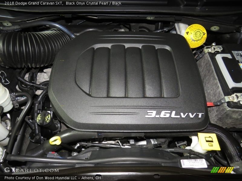 Black Onyx Crystal Pearl / Black 2018 Dodge Grand Caravan SXT