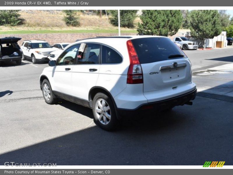 Taffeta White / Gray 2009 Honda CR-V EX 4WD