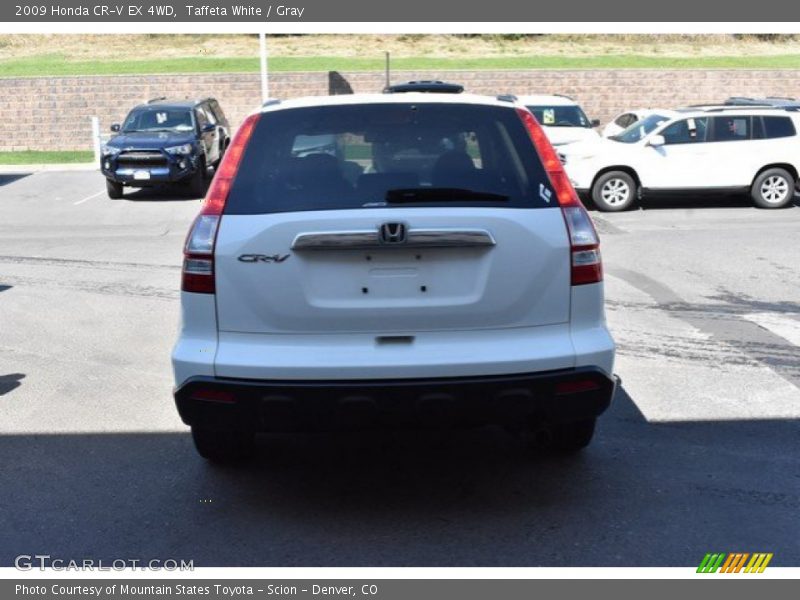 Taffeta White / Gray 2009 Honda CR-V EX 4WD