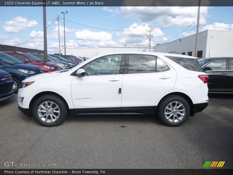 Summit White / Jet Black 2020 Chevrolet Equinox LT AWD