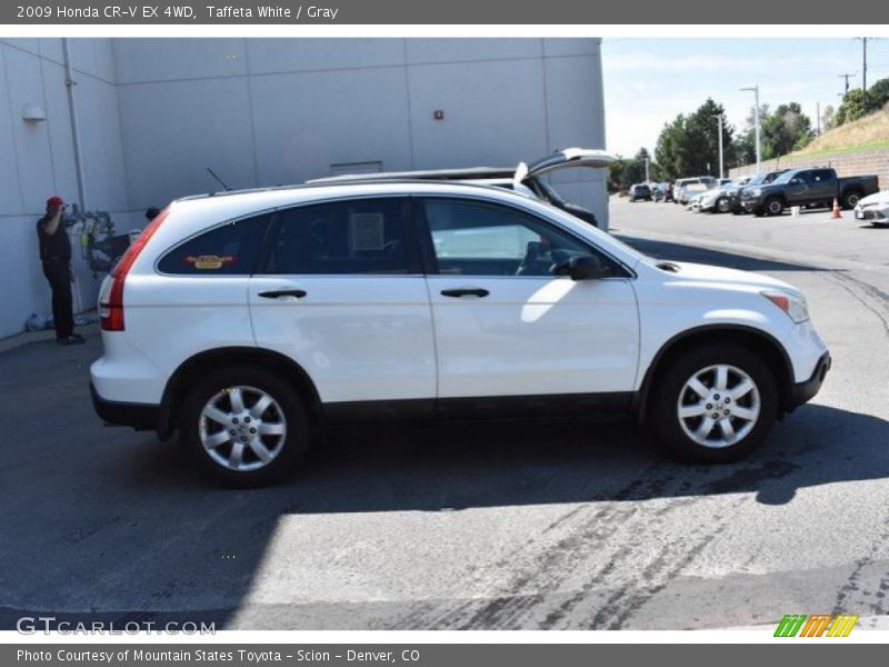 Taffeta White / Gray 2009 Honda CR-V EX 4WD