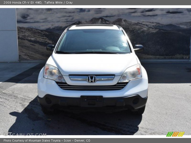 Taffeta White / Gray 2009 Honda CR-V EX 4WD