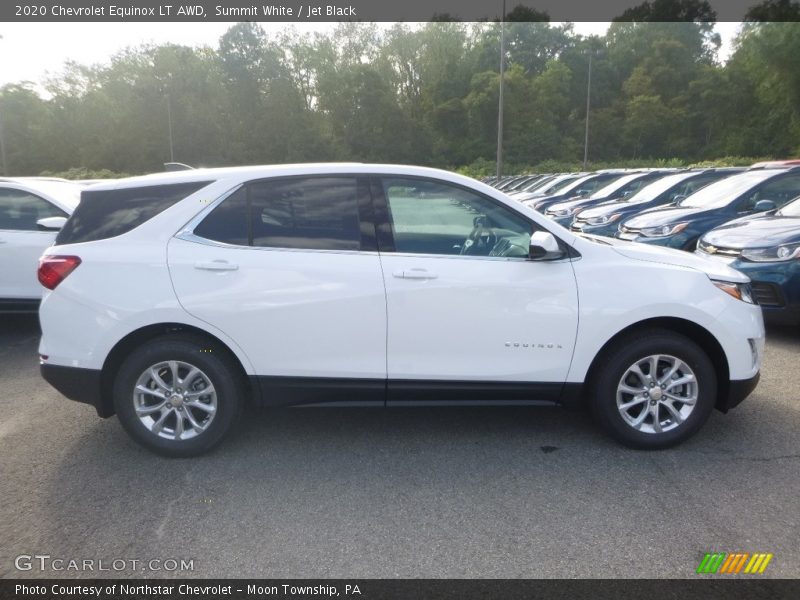 Summit White / Jet Black 2020 Chevrolet Equinox LT AWD