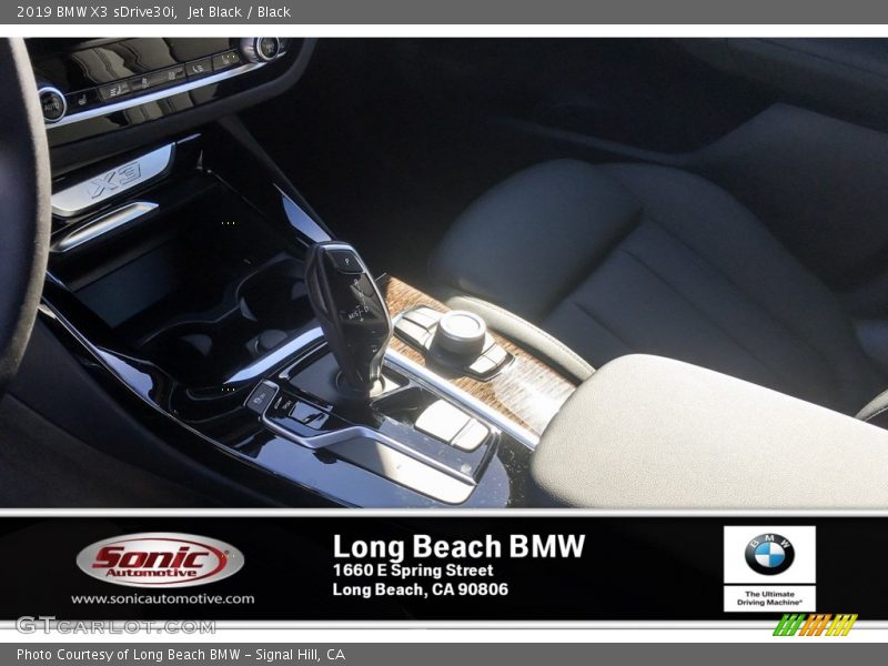 Jet Black / Black 2019 BMW X3 sDrive30i