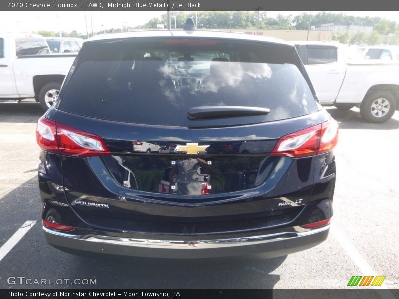 Midnight Blue Metallic / Jet Black 2020 Chevrolet Equinox LT AWD