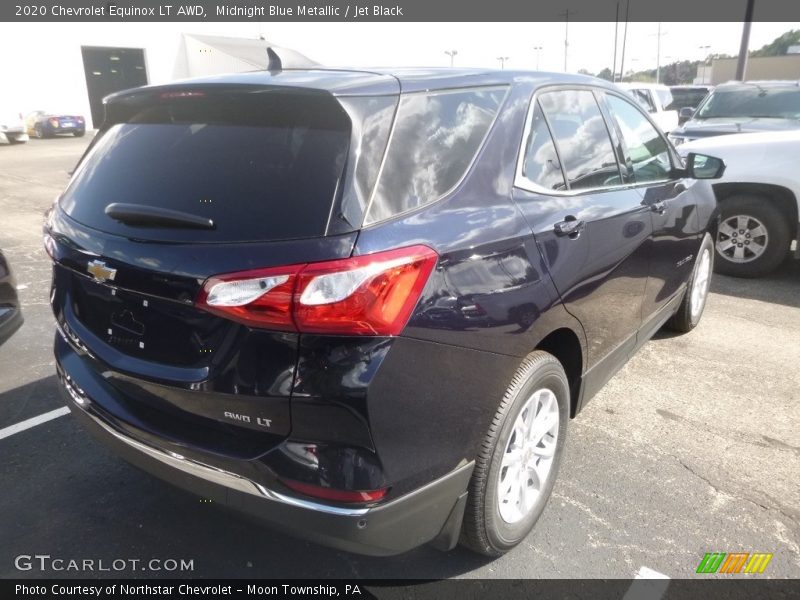Midnight Blue Metallic / Jet Black 2020 Chevrolet Equinox LT AWD