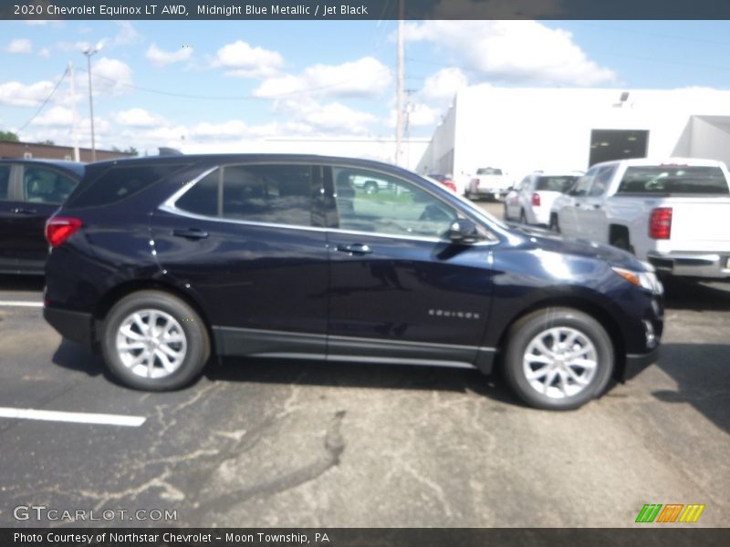 Midnight Blue Metallic / Jet Black 2020 Chevrolet Equinox LT AWD
