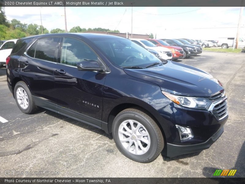 Midnight Blue Metallic / Jet Black 2020 Chevrolet Equinox LT AWD