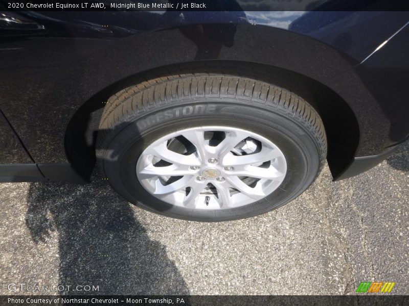 Midnight Blue Metallic / Jet Black 2020 Chevrolet Equinox LT AWD