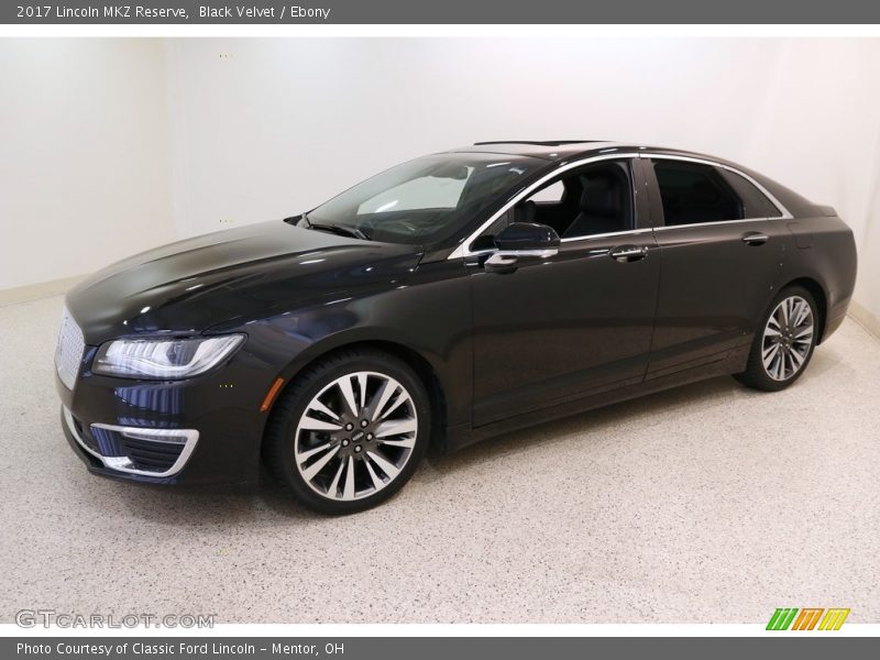 Black Velvet / Ebony 2017 Lincoln MKZ Reserve