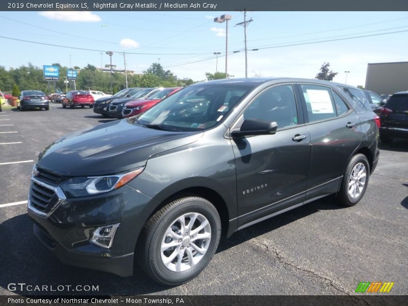 Nightfall Gray Metallic / Medium Ash Gray 2019 Chevrolet Equinox LS
