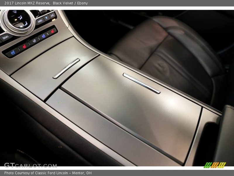 Black Velvet / Ebony 2017 Lincoln MKZ Reserve