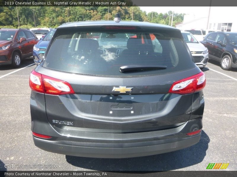 Nightfall Gray Metallic / Medium Ash Gray 2019 Chevrolet Equinox LS